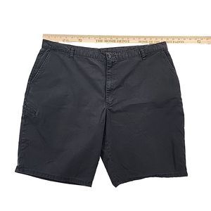 Dickies Shorts Chino Mens Size 44 Black 10" inseam Workwear Skater Cotton Blend